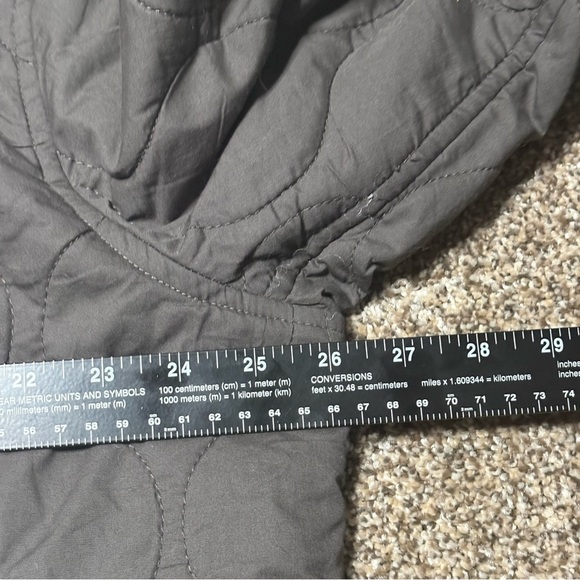 Lucky Brand Women’s XL Charcoal Quilted Puffer Jacket - Picture 12 of 13